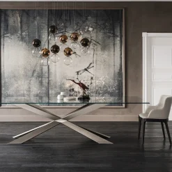 Cattelan Italia Spyder-ruokapöytä, suorakaide
