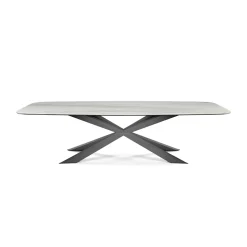Cattelan Italia Spyder-ruokapöytä, suorakaide