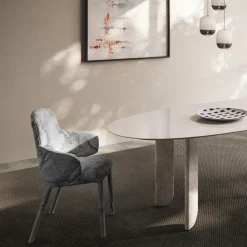 Natuzzi Libra-ruokapöytä, pyöreä
