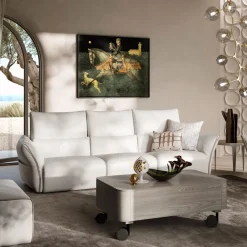 Natuzzi Wellbe-nahkasohva